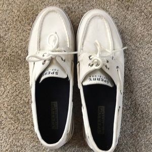 Sperry boat shoes ,,gently used